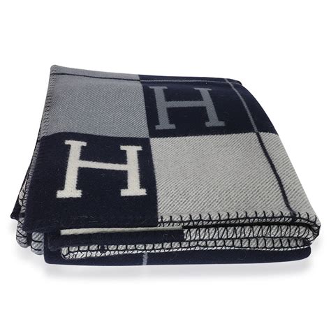 hermes throw blanket blue|Hermes avalon blanket discontinued.